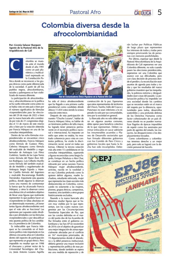 LVC, mayo de 2022