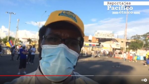 Presencia de la Pastoral Afro en el estallido social (mayo 2021)